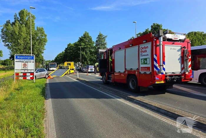 Aanrijding met letsel na pechgeval