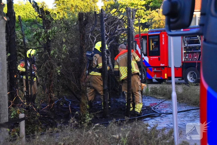 Rookontwikkeling bij brand in bosschages