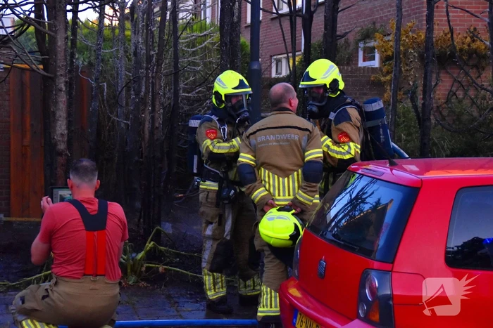 Rookontwikkeling bij brand in bosschages