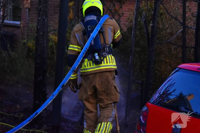 Rookontwikkeling bij brand in bosschages