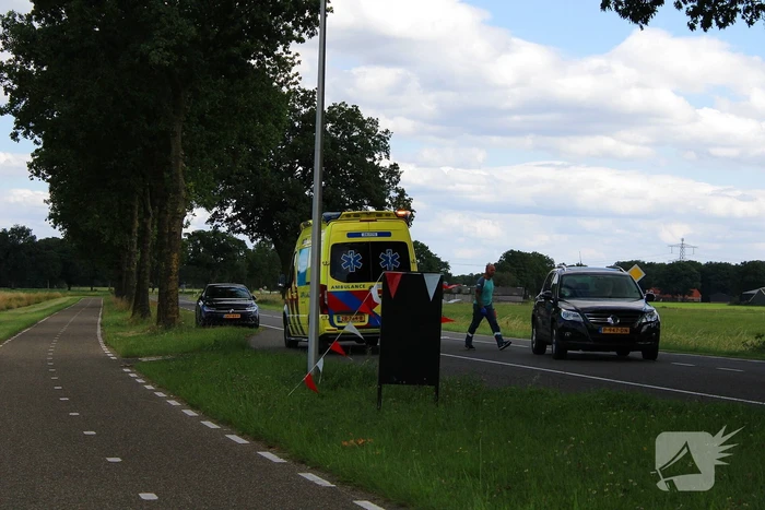 Aanrijding met letsel op hoofdweg