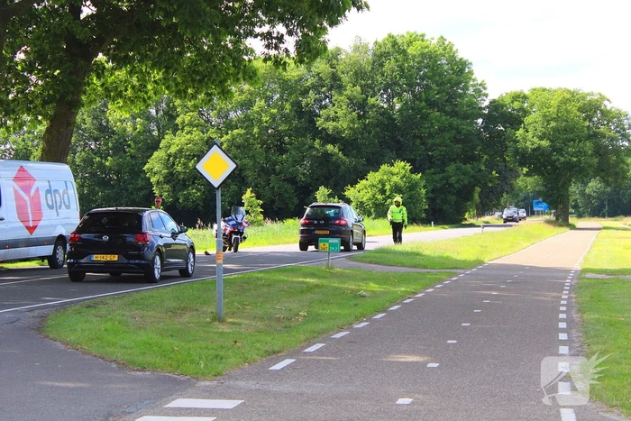 Aanrijding met letsel op hoofdweg