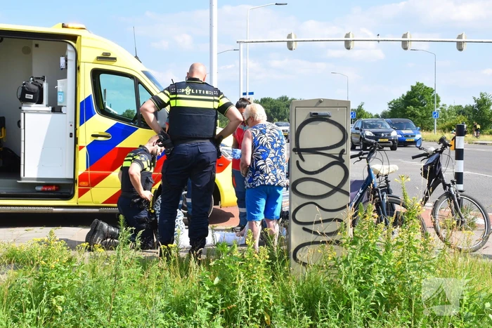 E-biker gewond bij val