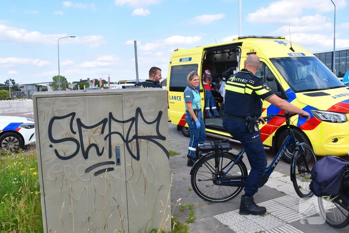 E-biker gewond bij val