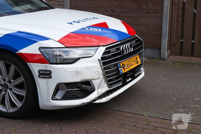 Politieachtervolging eindigt met schade