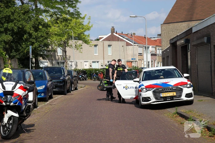 Politieachtervolging eindigt met schade