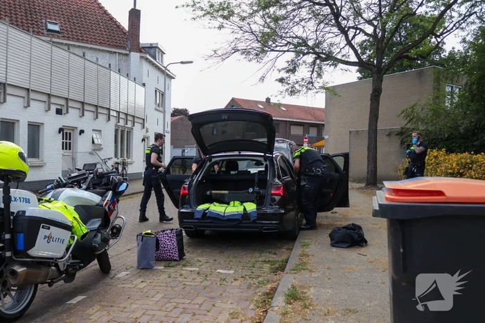 Politieachtervolging eindigt met schade