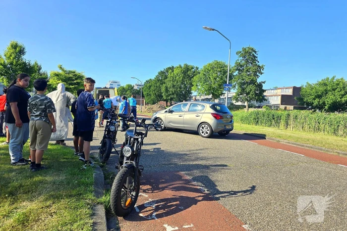 Fatbike-rijder gewond bij botsing