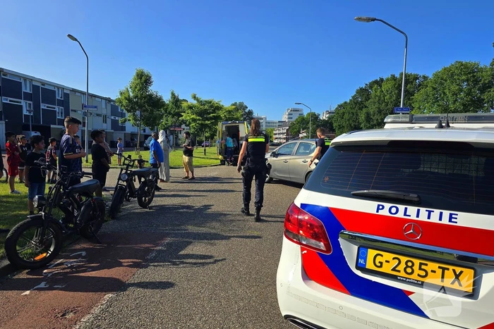 Fatbike-rijder gewond bij botsing