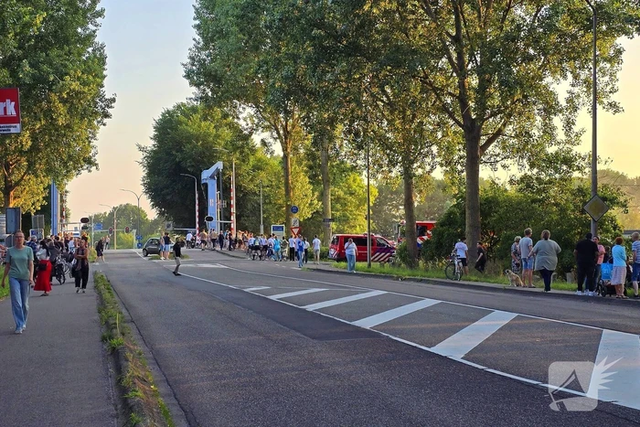 Uitslaande brand in winkelpand