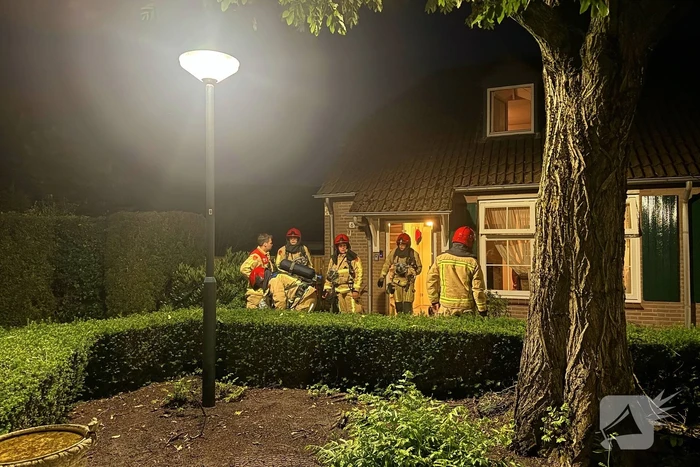 Woningbrand in de nacht snel geblust