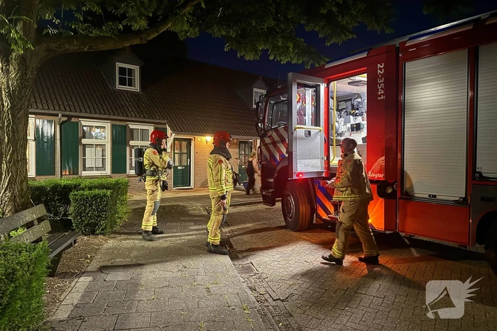 Woningbrand in de nacht snel geblust