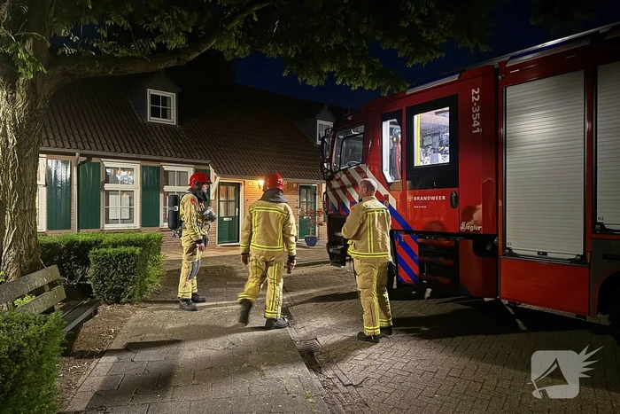 Woningbrand in de nacht snel geblust