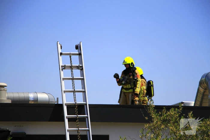 Brand in afzuigkanaal restaurant