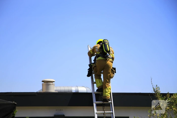 Brand in afzuigkanaal restaurant