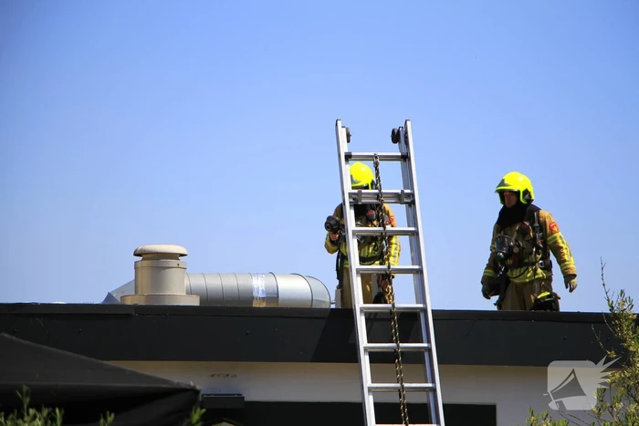 Brand in afzuigkanaal restaurant