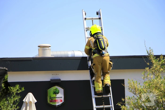 Brand in afzuigkanaal restaurant
