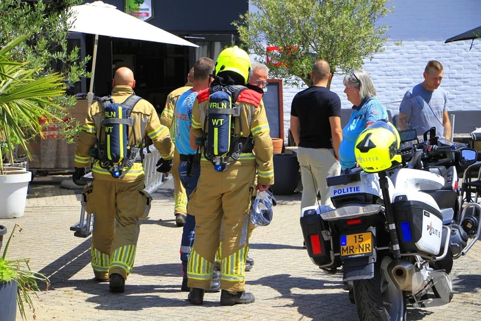 Brand in afzuigkanaal restaurant