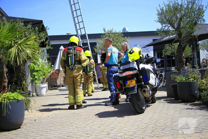 Brand in afzuigkanaal restaurant