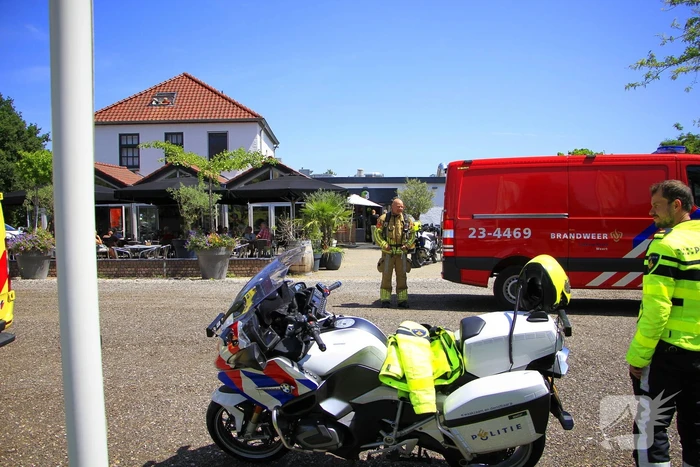 Brand in afzuigkanaal restaurant