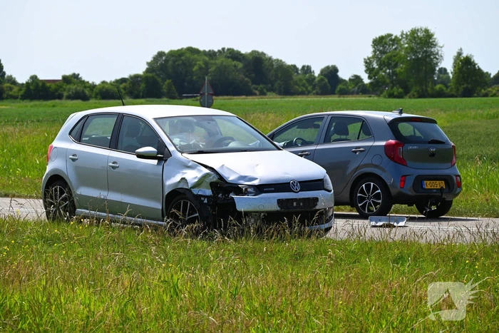 Ernstig ongeval met scootmobiel en auto