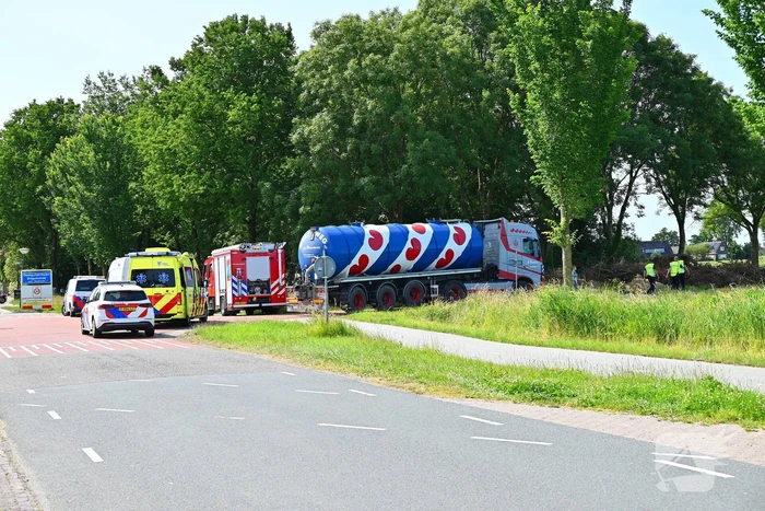 Ernstig ongeval met vrachtwagen