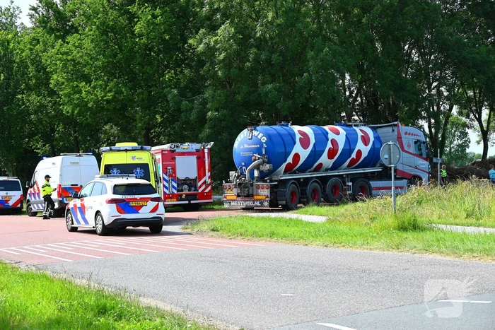 Ernstig ongeval met vrachtwagen