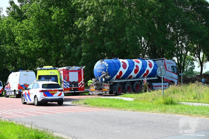 Ernstig ongeval met vrachtwagen