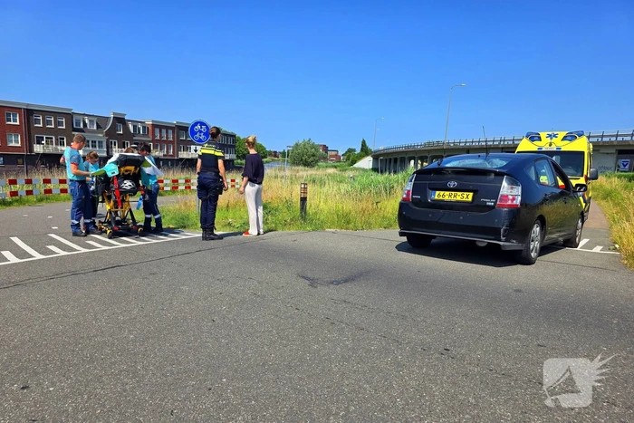 Racefietser raakt gewond bij ongeval