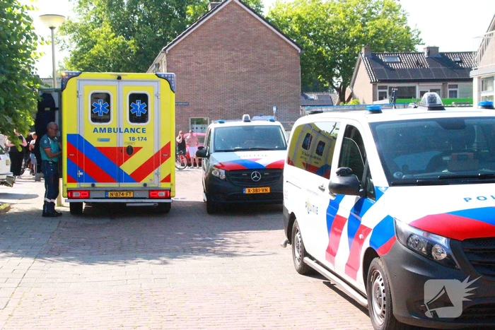 Gewonde na steekpartij in tuin