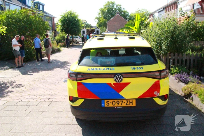 Gewonde na steekpartij in tuin