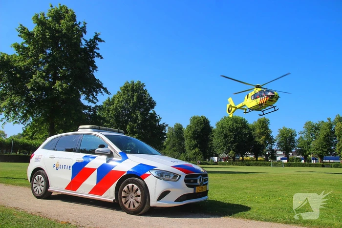 Gewonde na steekpartij in tuin