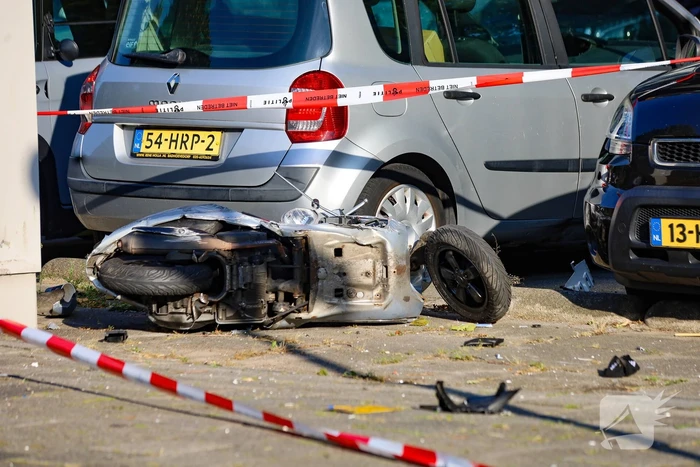Pistool aangetroffen na ongeval
