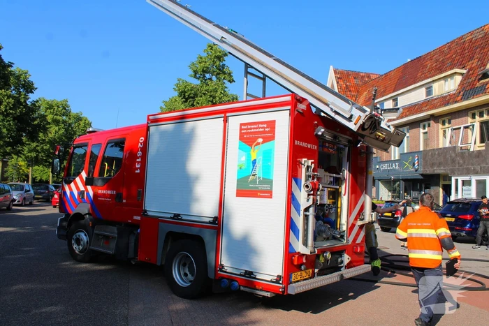 Brand bij grillrestaurant