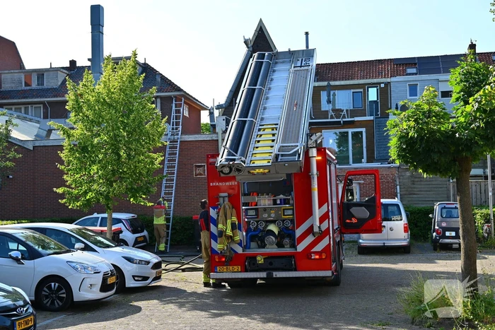 Brand bij grillrestaurant