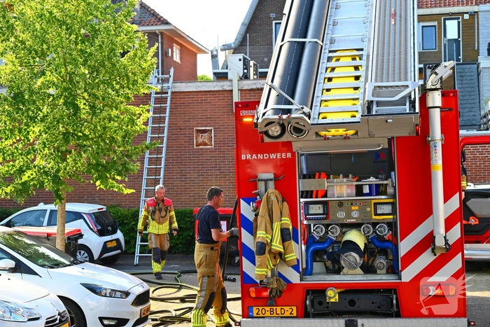 Brand bij grillrestaurant