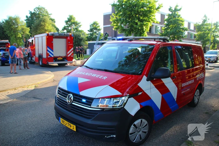 Brand in afzuiginstallatie snackbar