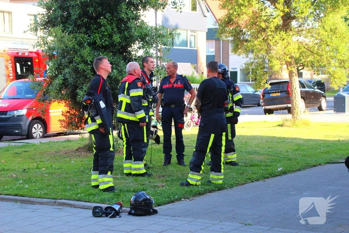 Brand in afzuiginstallatie snackbar