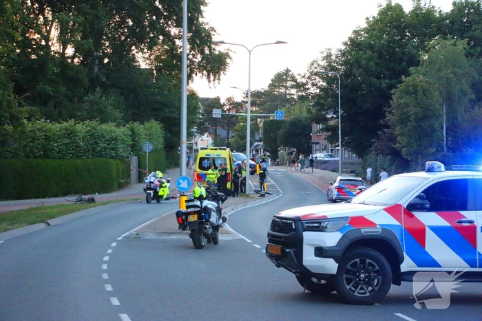 Traumahelikopter ingezet bij fietsongeval