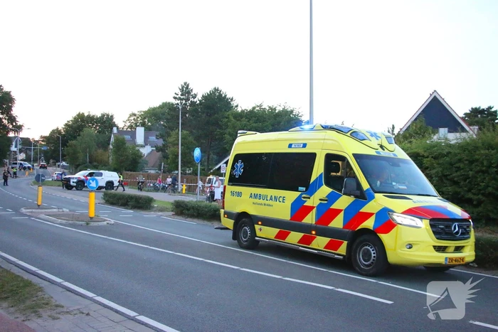 Traumahelikopter ingezet bij fietsongeval
