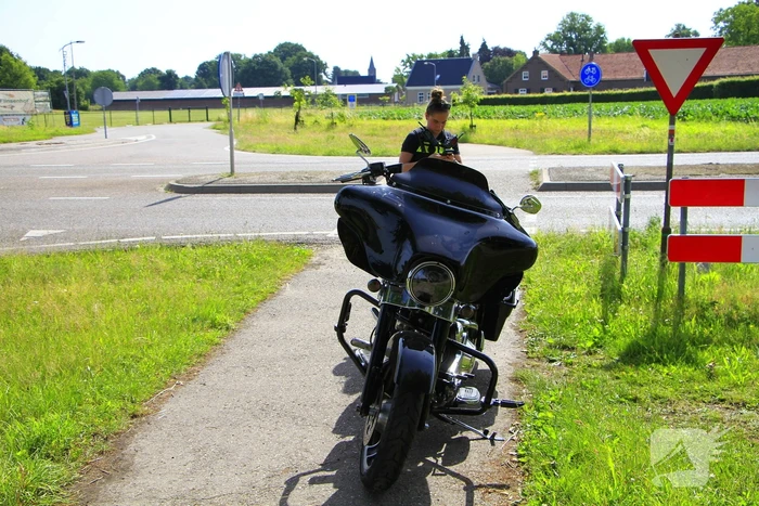 Motorrijder gewond na ongeval