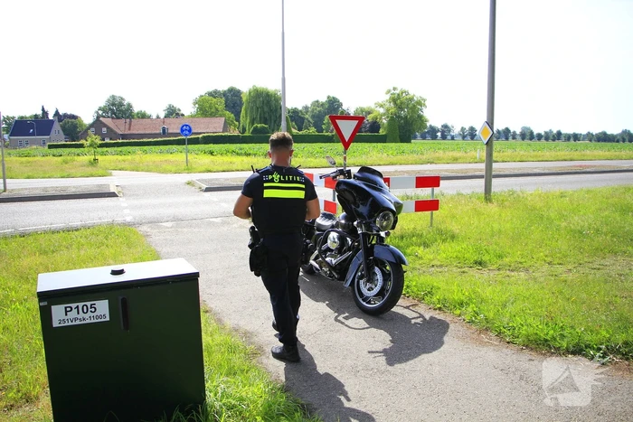 Motorrijder gewond na ongeval