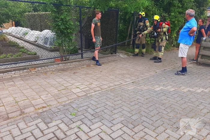 Brand is schuur snel geblust