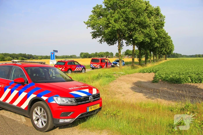 Vaatjes met onbekende inhoud aangetroffen