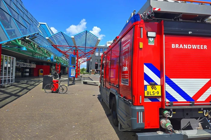 brand stationsplein lelystad