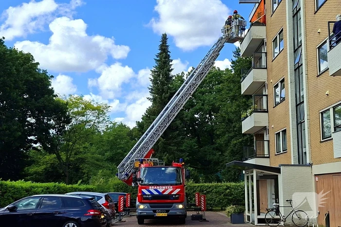 Stormschade door losgekomen zonnewering
