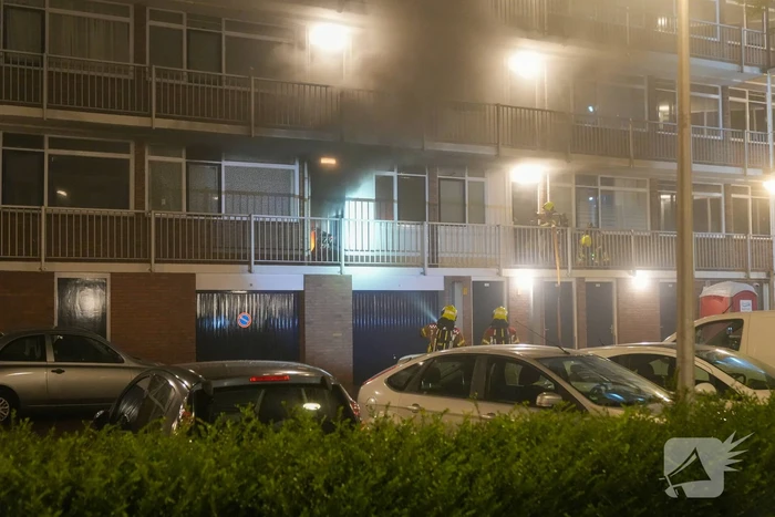 Uitslaande brand in flat
