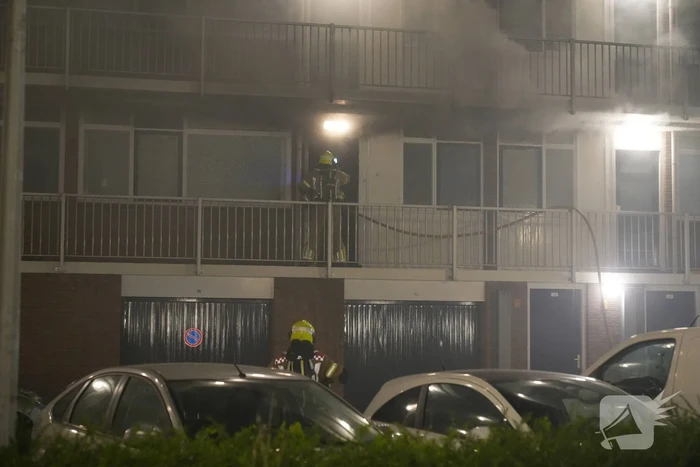Uitslaande brand in flat
