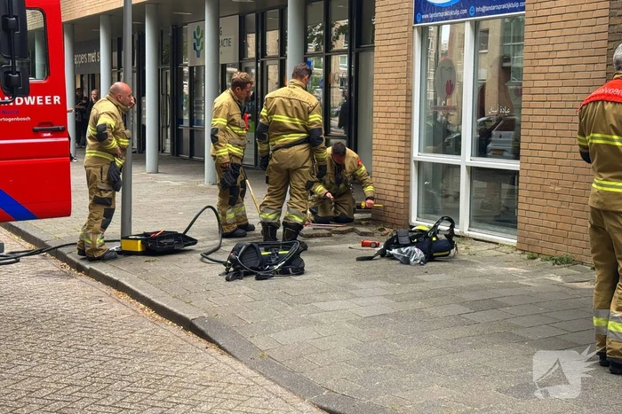 Gebouwbrand veroorzaakt door sigarettenpeuken