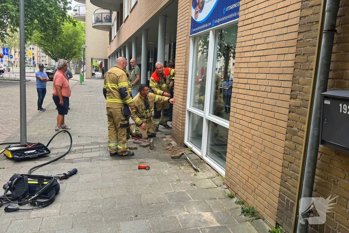 Gebouwbrand veroorzaakt door sigarettenpeuken